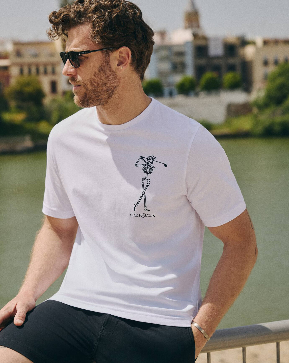 Travis Mathew US Golf Sucks Tee Men