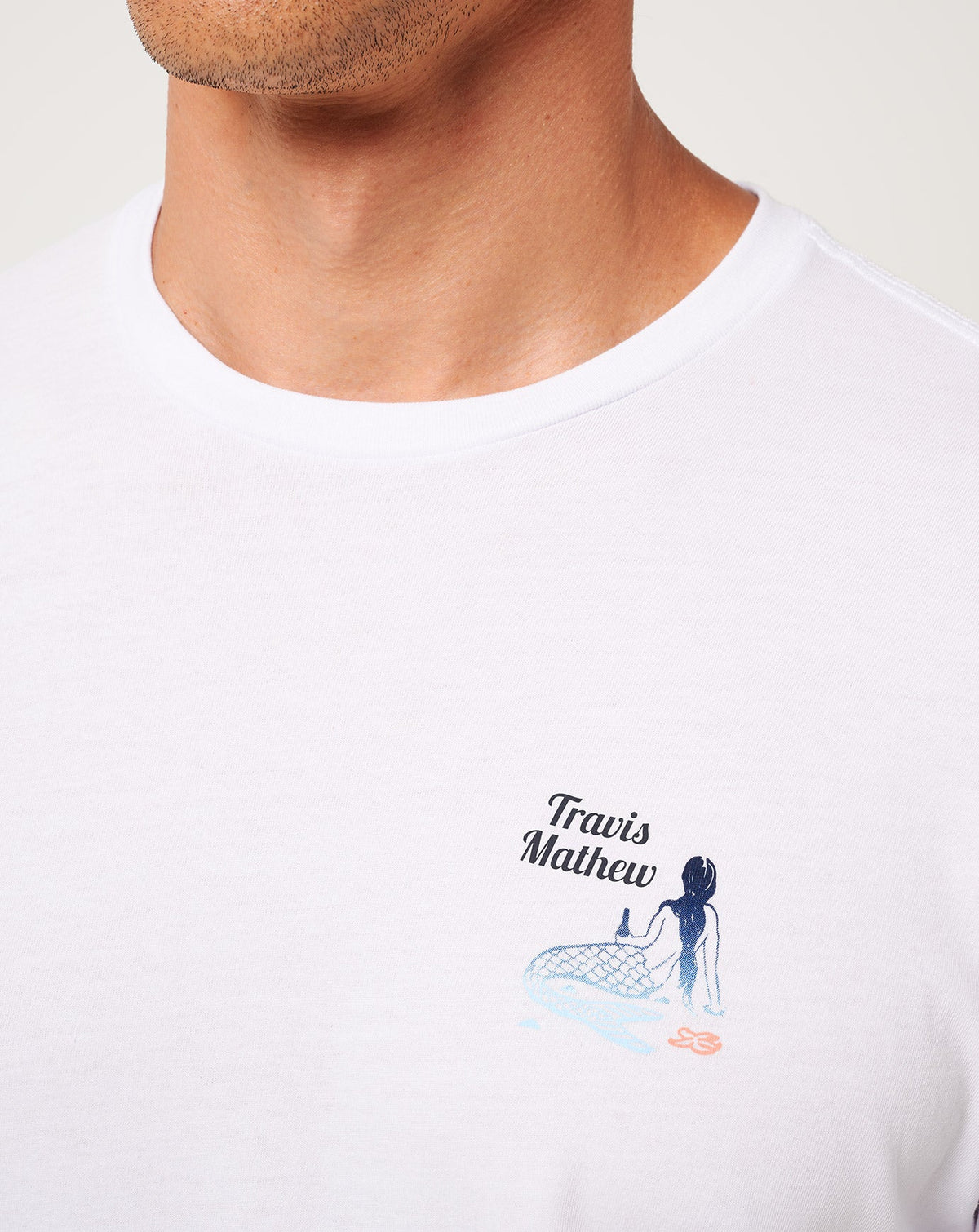 Travis Mathew Online Cloudless Sky Tee Men