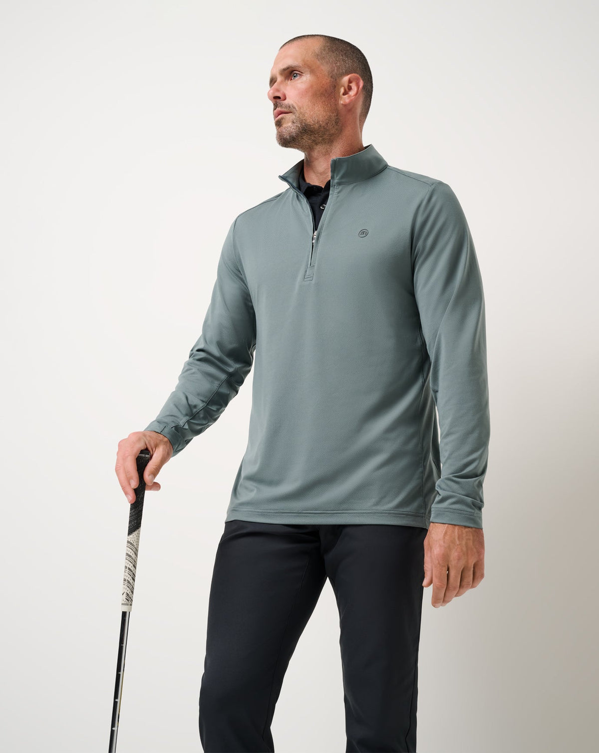 Travis Mathew US Heater Pro Quarter Zip Men|Golf