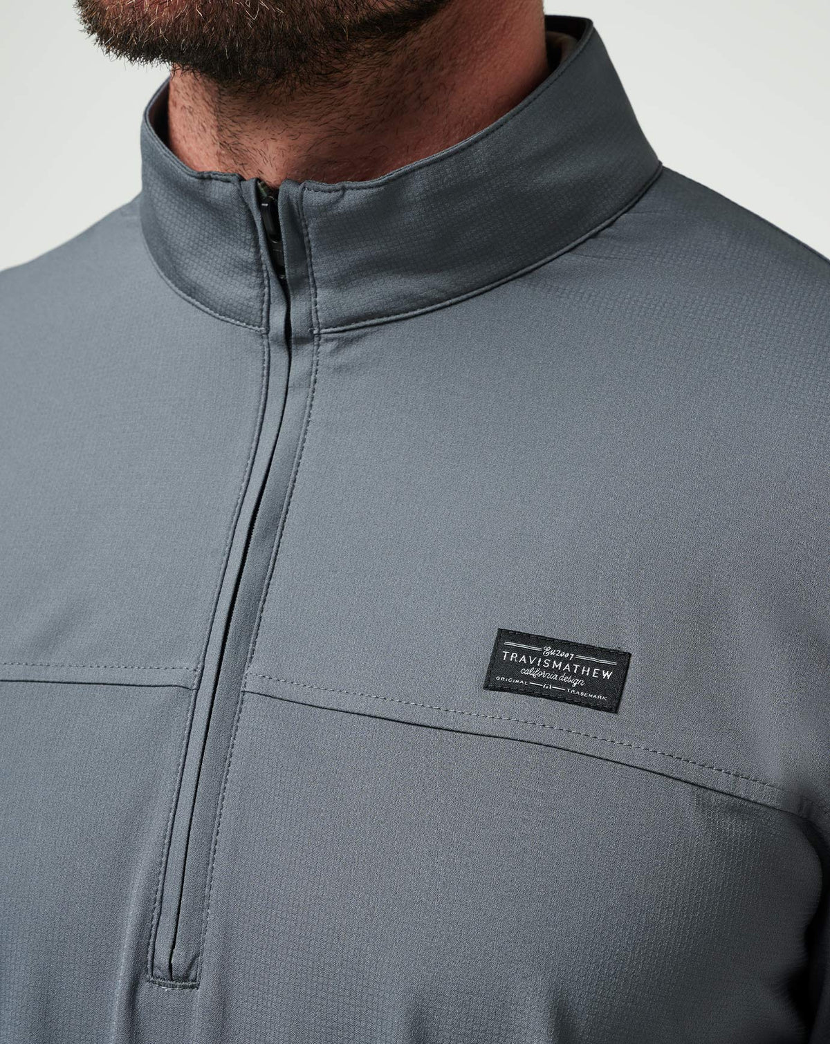 Travis Mathew Online Wanderlust Quarter Zip Men|Golf