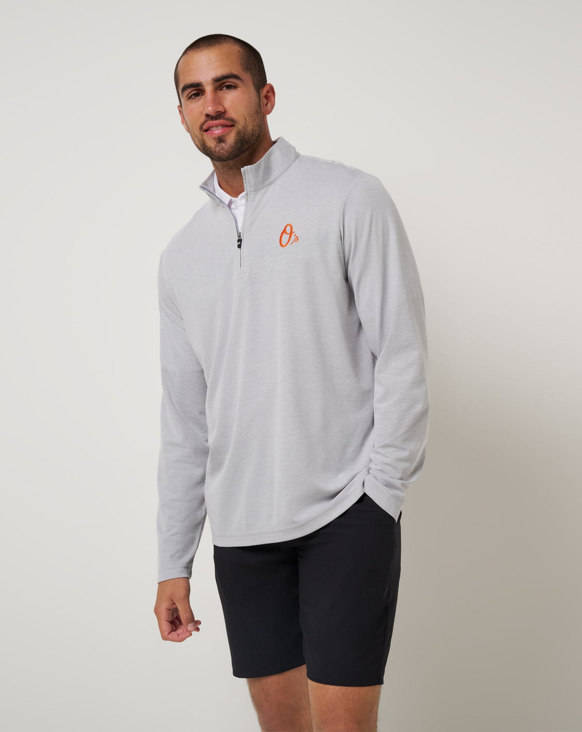 Travis Mathew Online Baltimore Orioles Time To Tailgate Quarter Zip Men|New