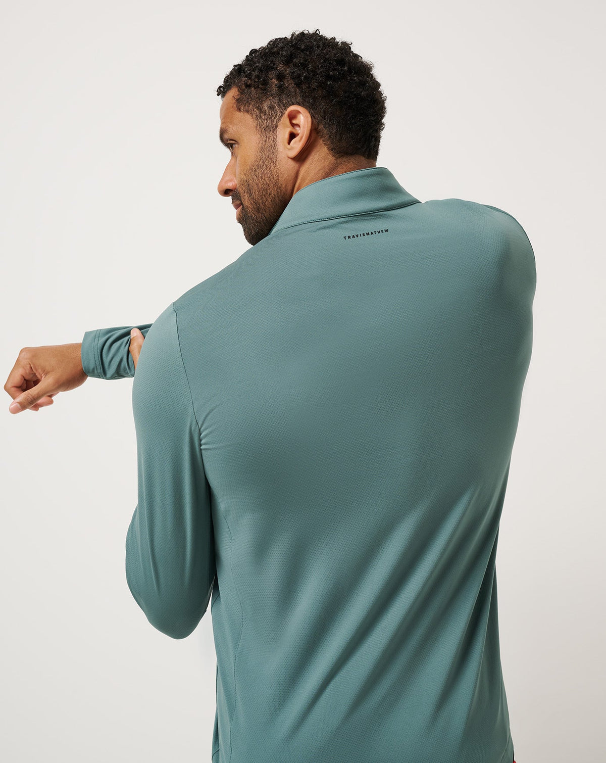 Travis Mathew US Heater Pro Quarter Zip Men|Golf
