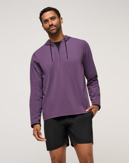 Travis Mathew Outlets Hero Hour Tech Hoodie Men|Golf