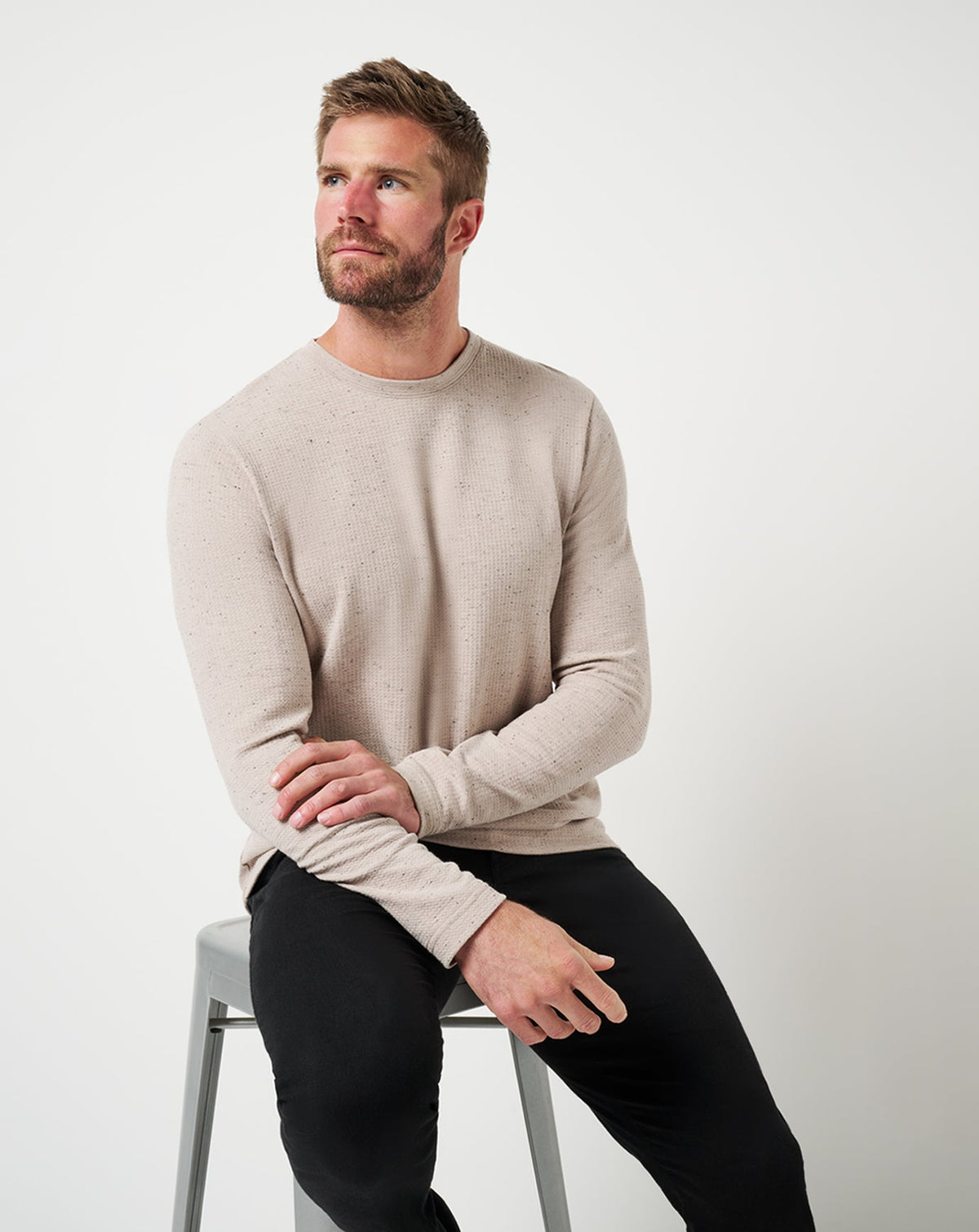 Travis Mathew For Sale Cloud Waffle Crew Men