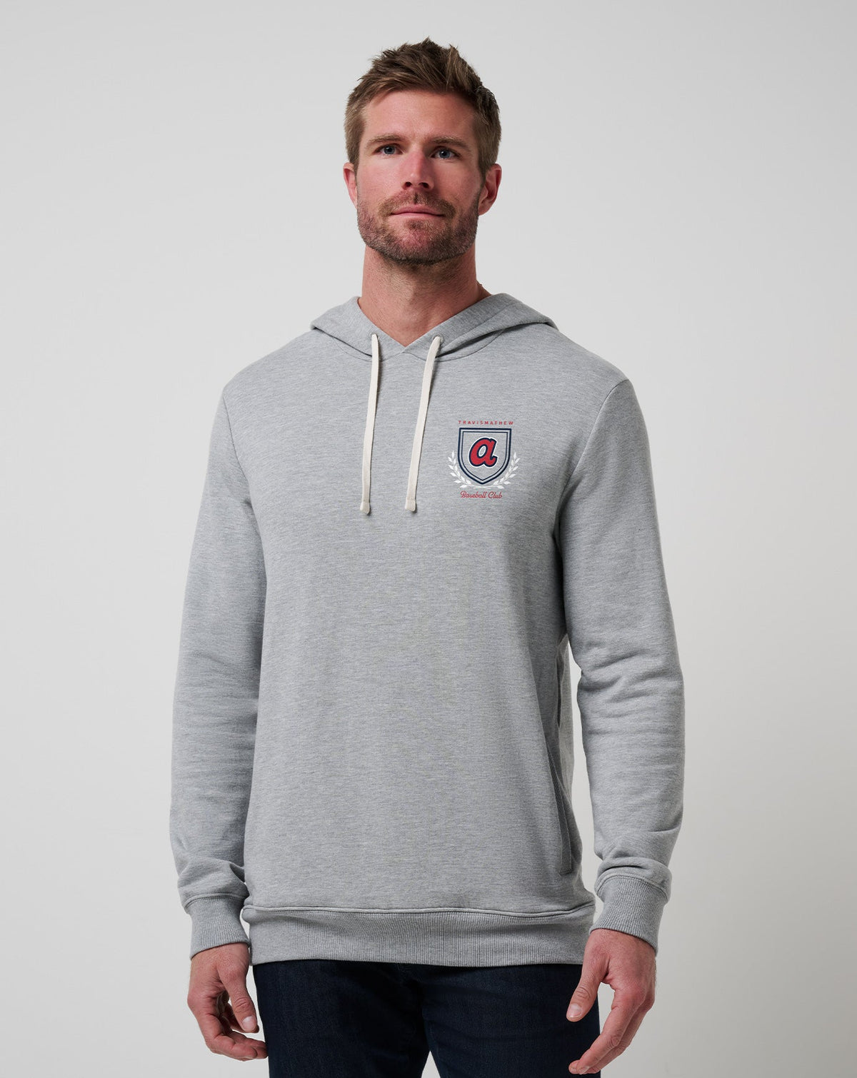 Travis Mathew US Atlanta Braves Stadium Hoodie Men|New
