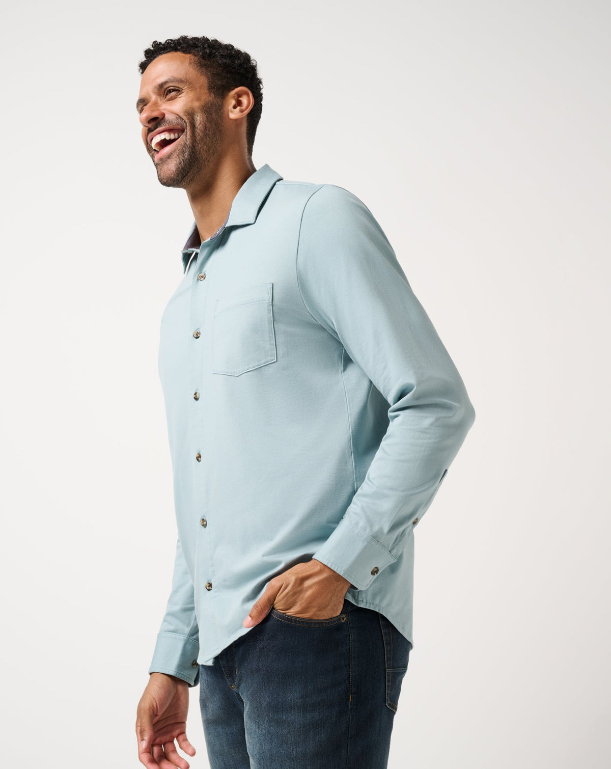 Travis Mathew Discount Comfortknit TM Social Club Button-Up Men