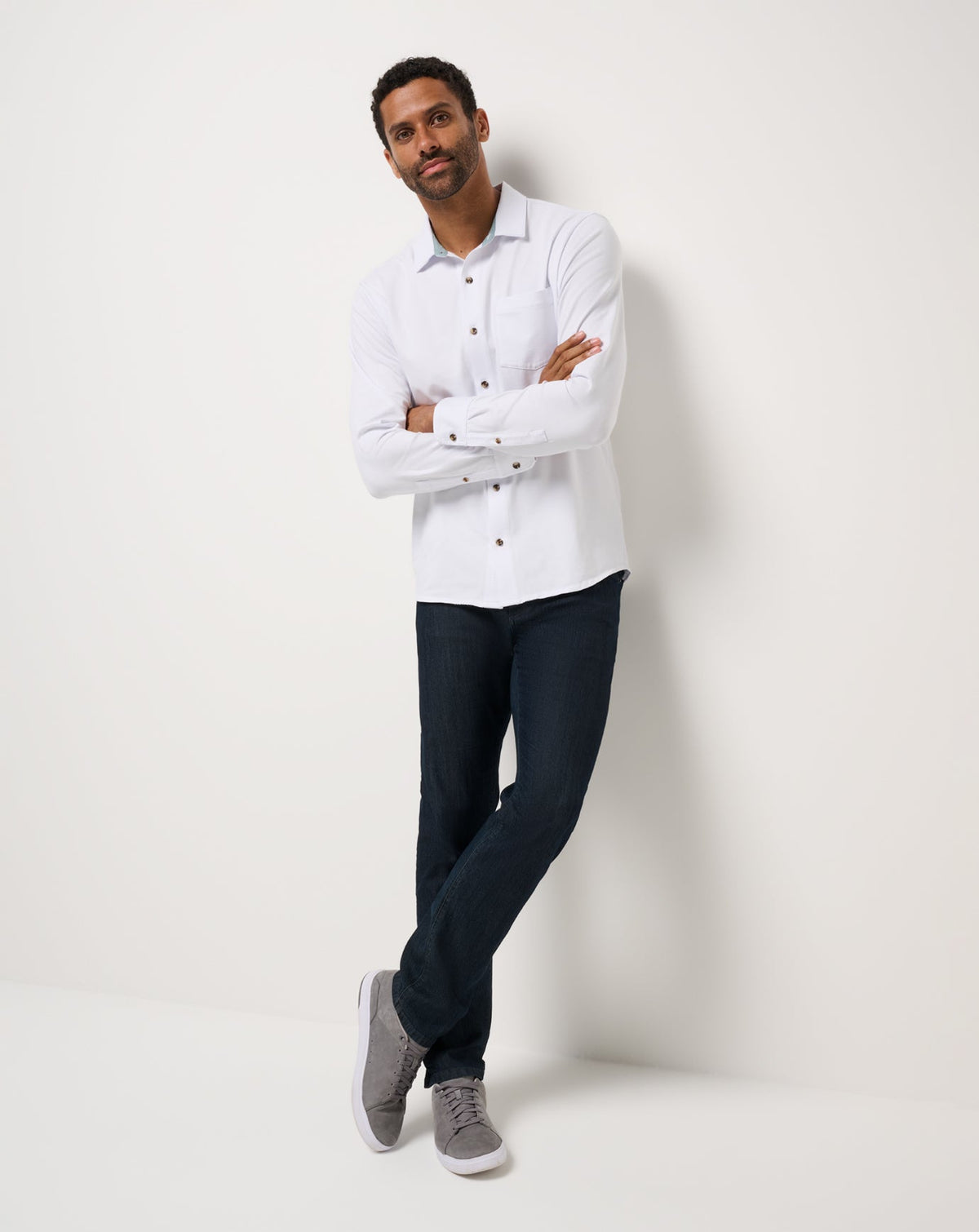 Travis Mathew Outlets Comfortknit TM Social Club Button-Up Men
