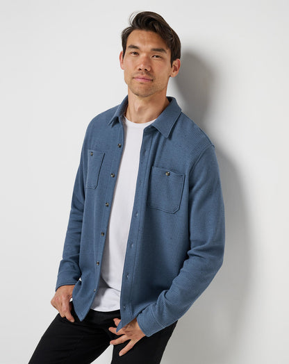 Travis Mathew For Sale Cloud Waffle Shirt Jacket Men