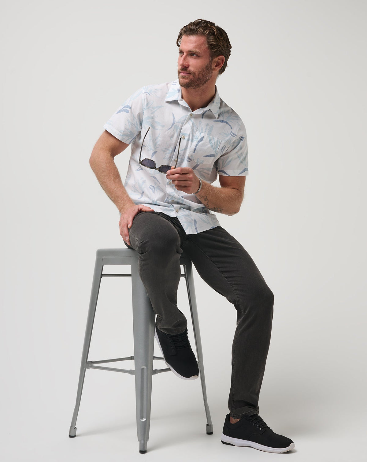 Travis Mathew Sale The Thick Of It Button-Up Men