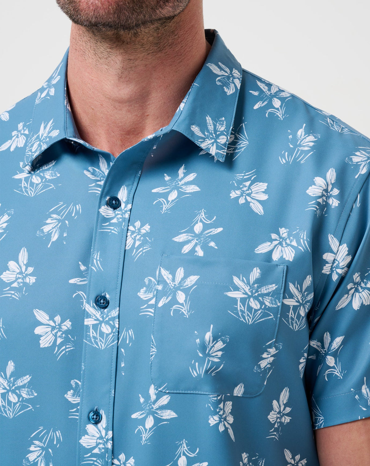 Travis Mathew Online Techwoven Seamate Button-Up Men