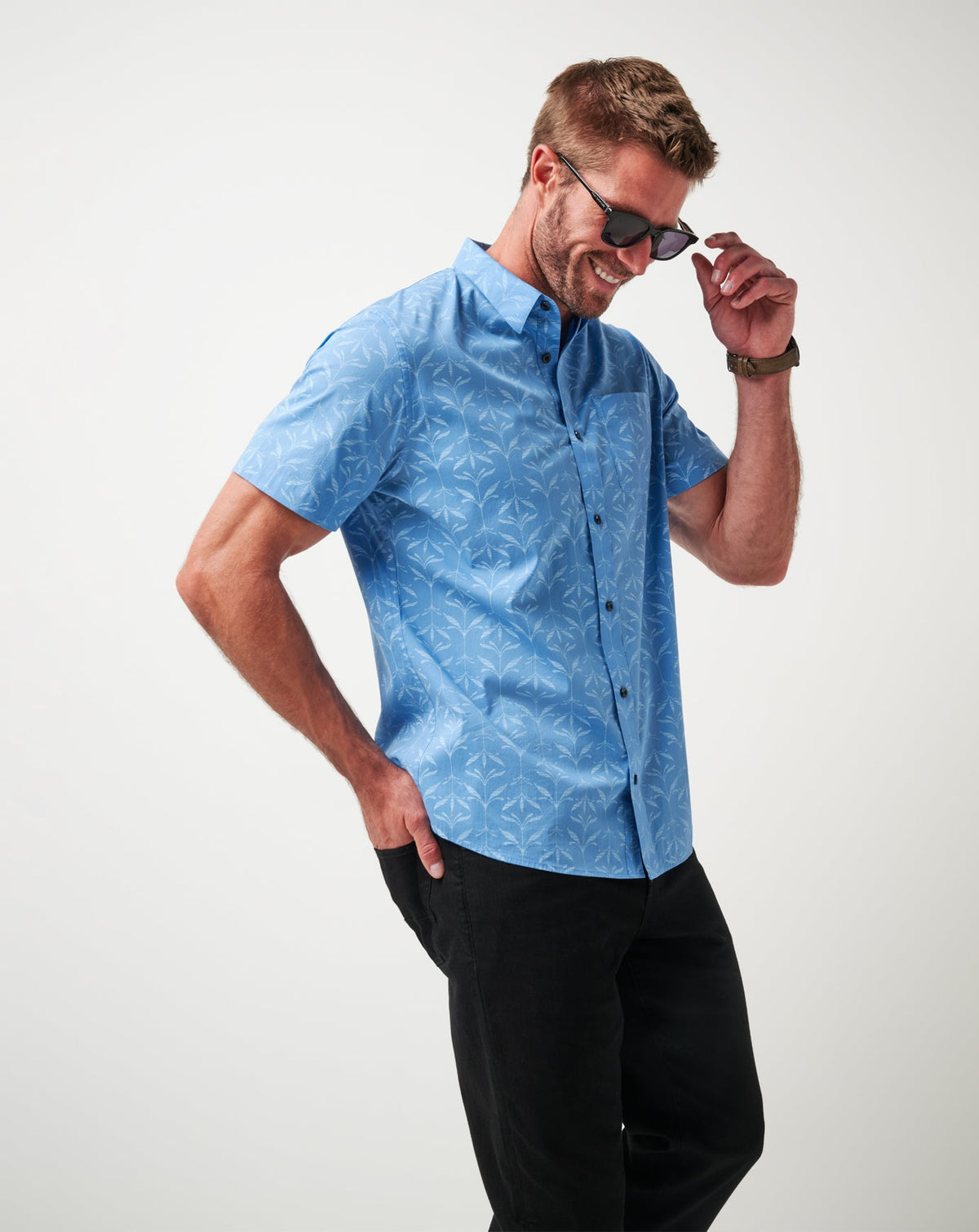 Travis Mathew Discount Canopy Breeze Button-Up Men