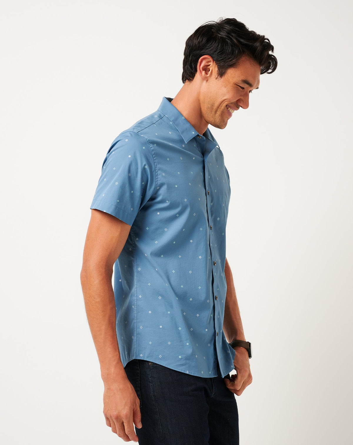 Travis Mathew Sale Per Aspera Button-Up Men