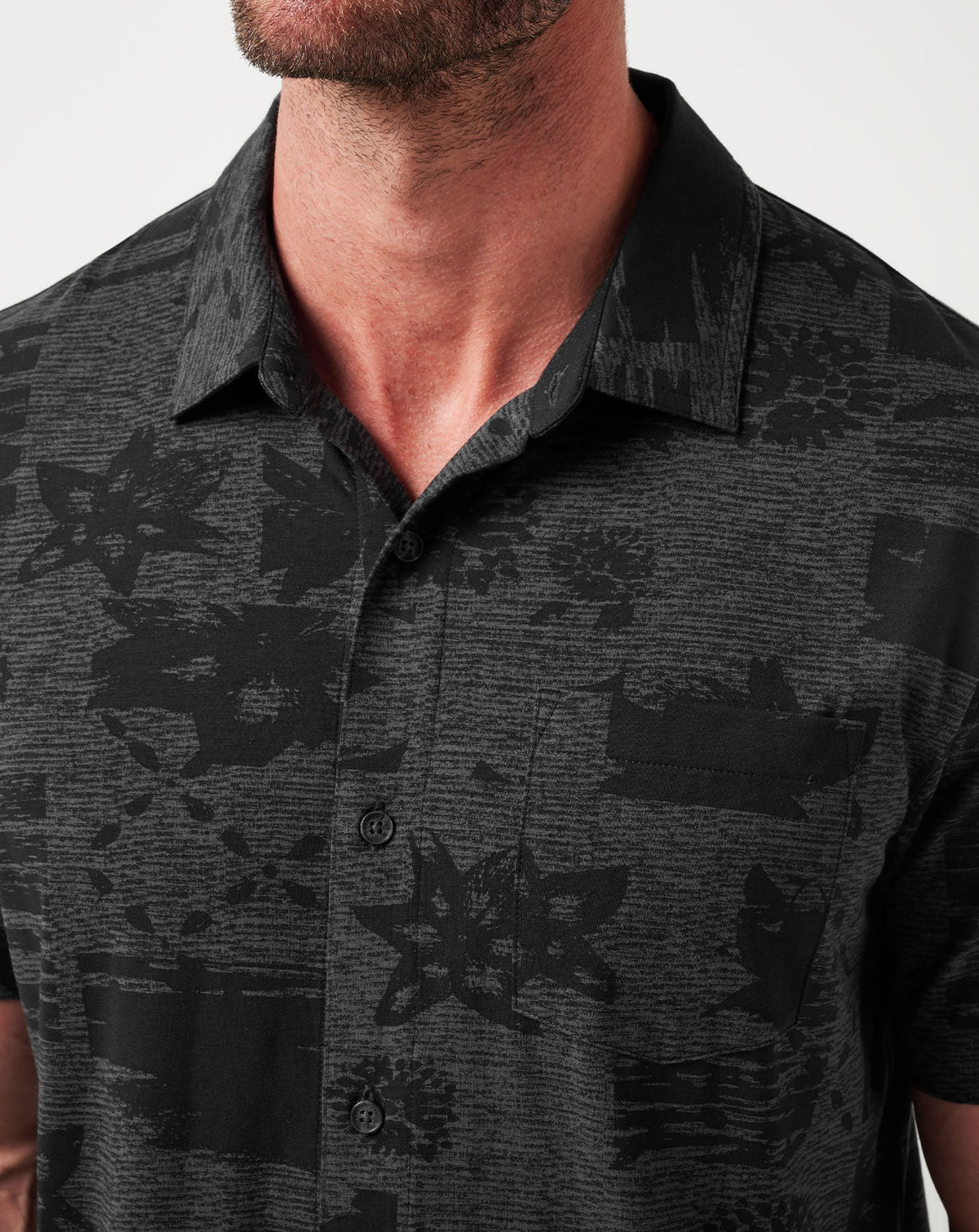 Travis Mathew US Knit Gravitation Button-Up Men