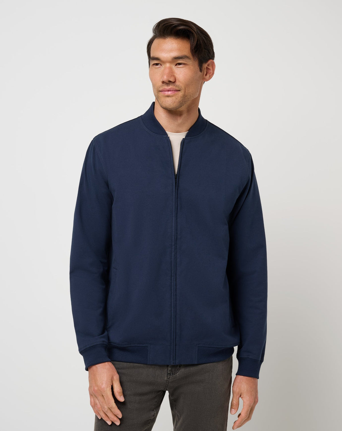 Travis Mathew For Sale Stretchknit Bomber Jacket Men