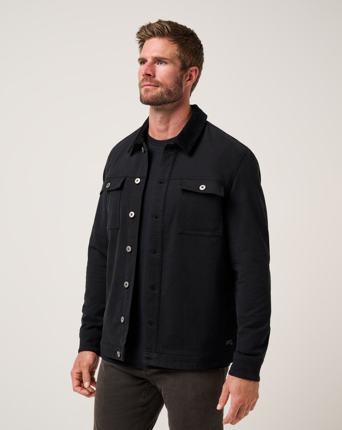 Travis Mathew Online Cloud Denim Cord Jacket Men