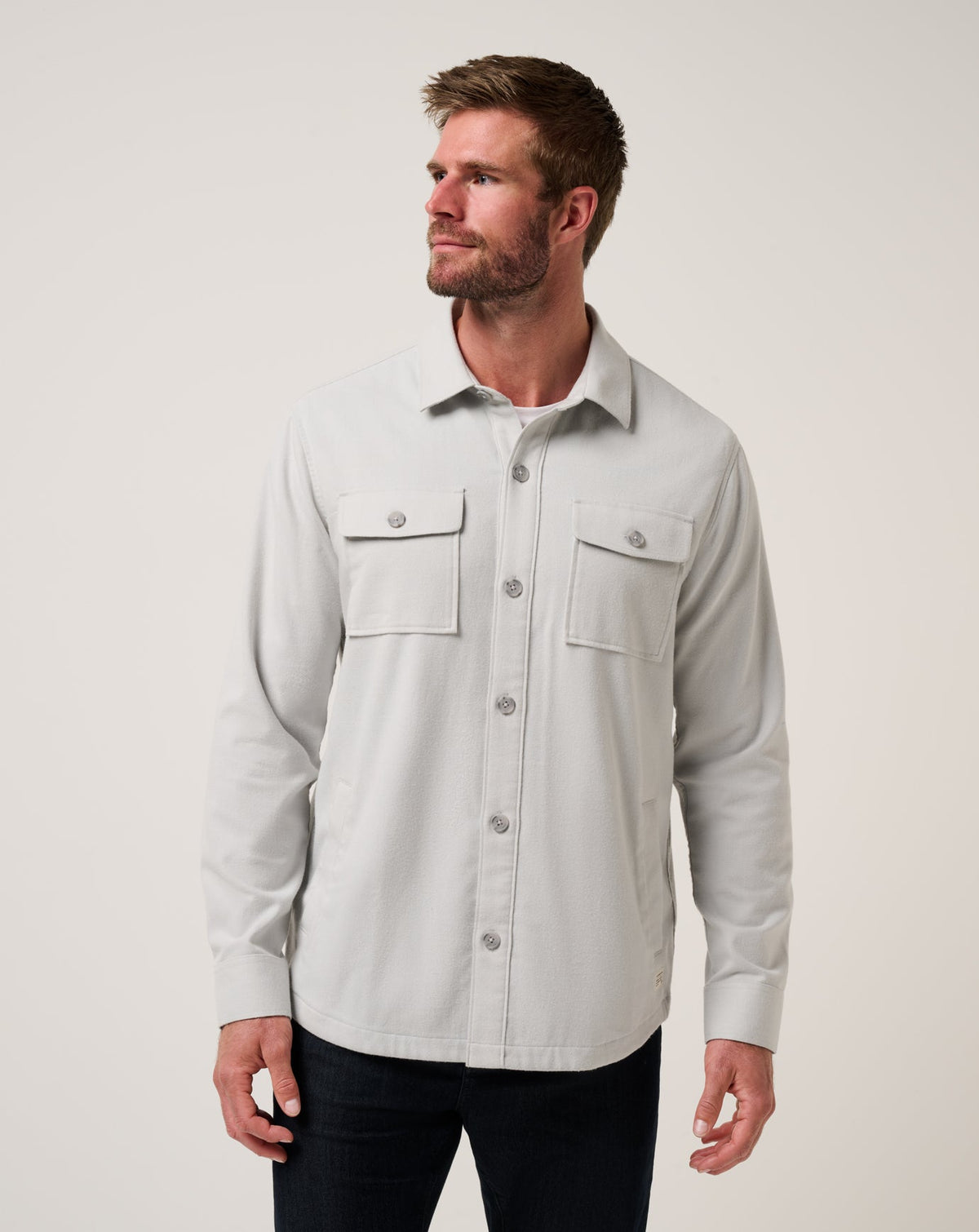 Travis Mathew Online Wanna Bet Shirt Jacket Men