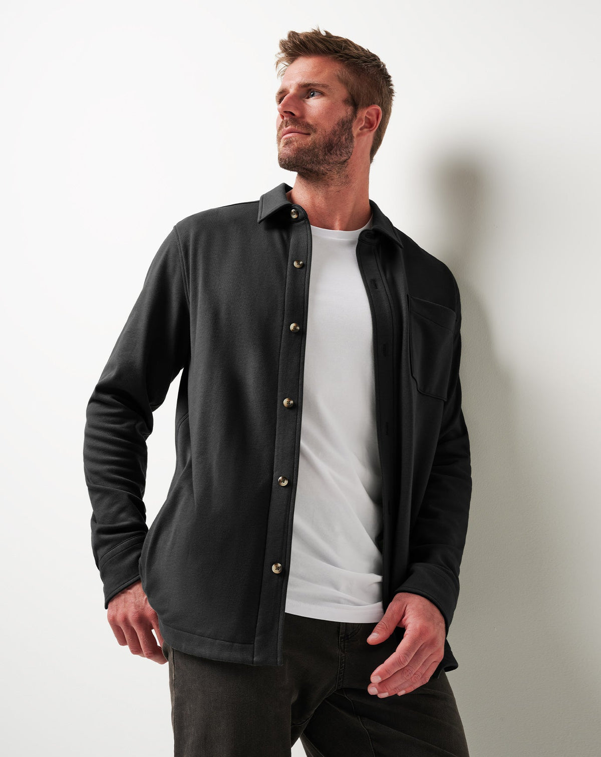 Travis Mathew US Cloud Shirt Jacket Men