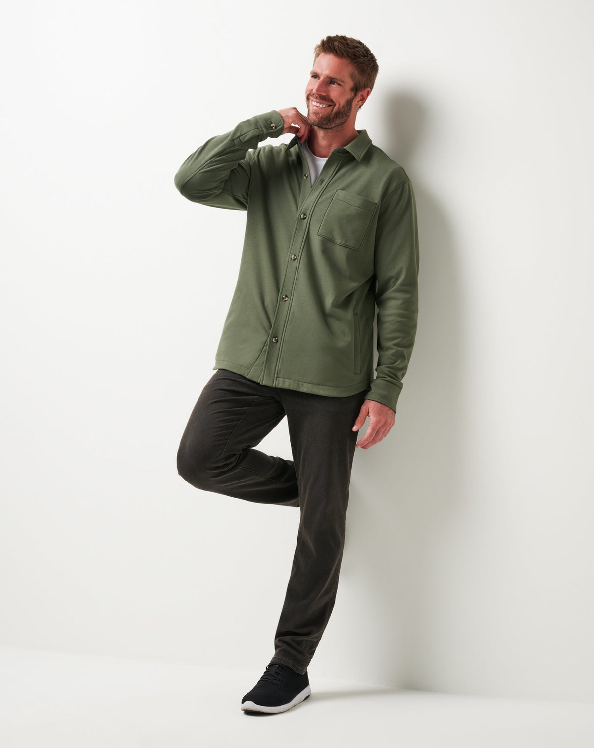 Travis Mathew Online Cloud Shirt Jacket Men