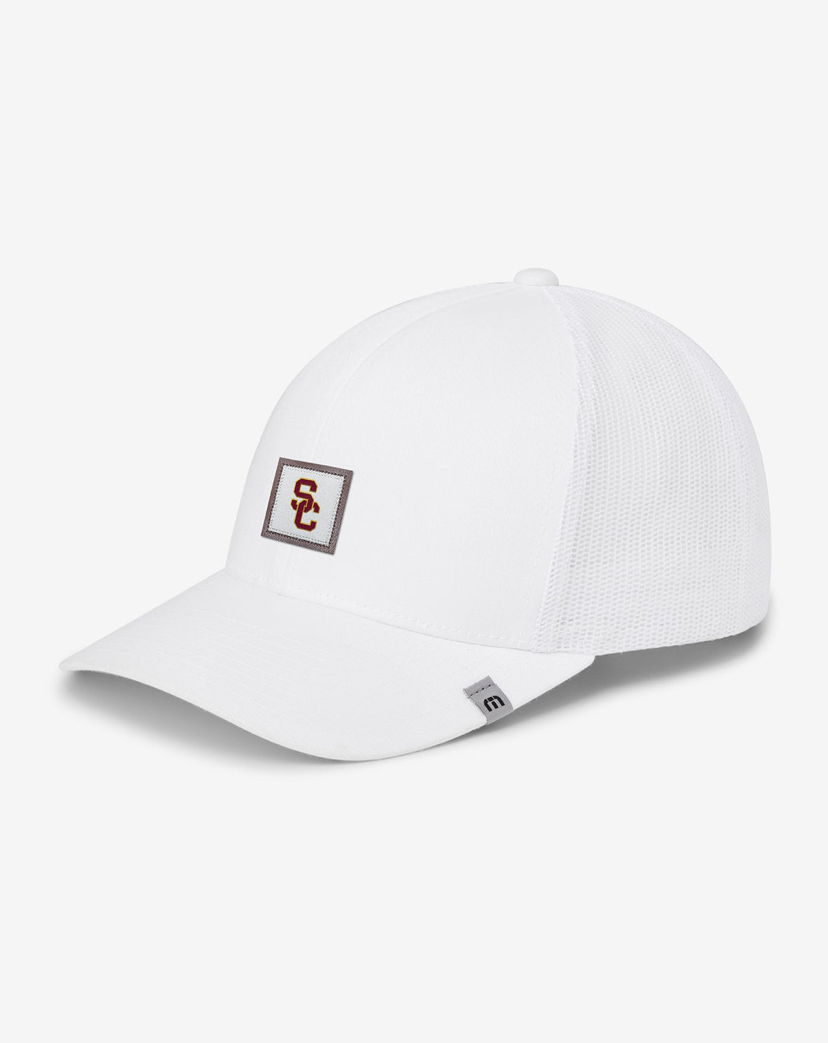 Travis Mathew Sale USC Leather Patch Snapback Hat Men|Accessories|Game Day|New