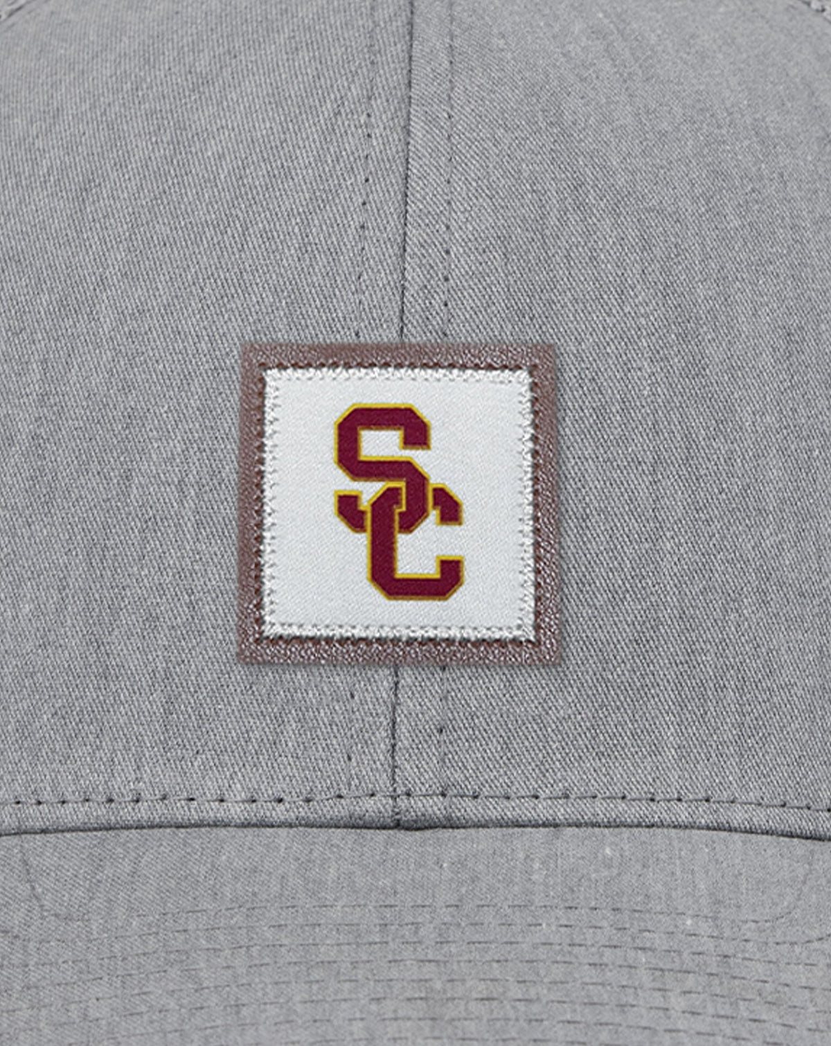 Travis Mathew Discount USC Leather Patch Snapback Hat Men|Accessories|Game Day|New