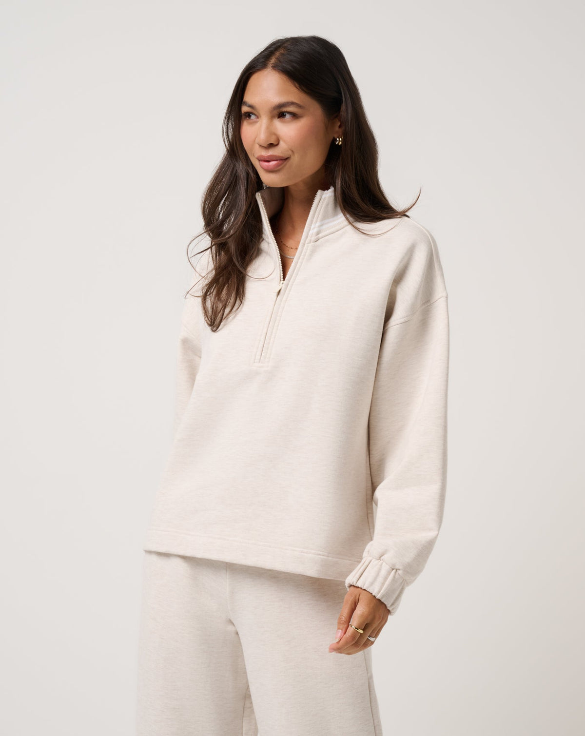 Travis Mathew Discount Cloud Fleece Clubside Half Zip Women