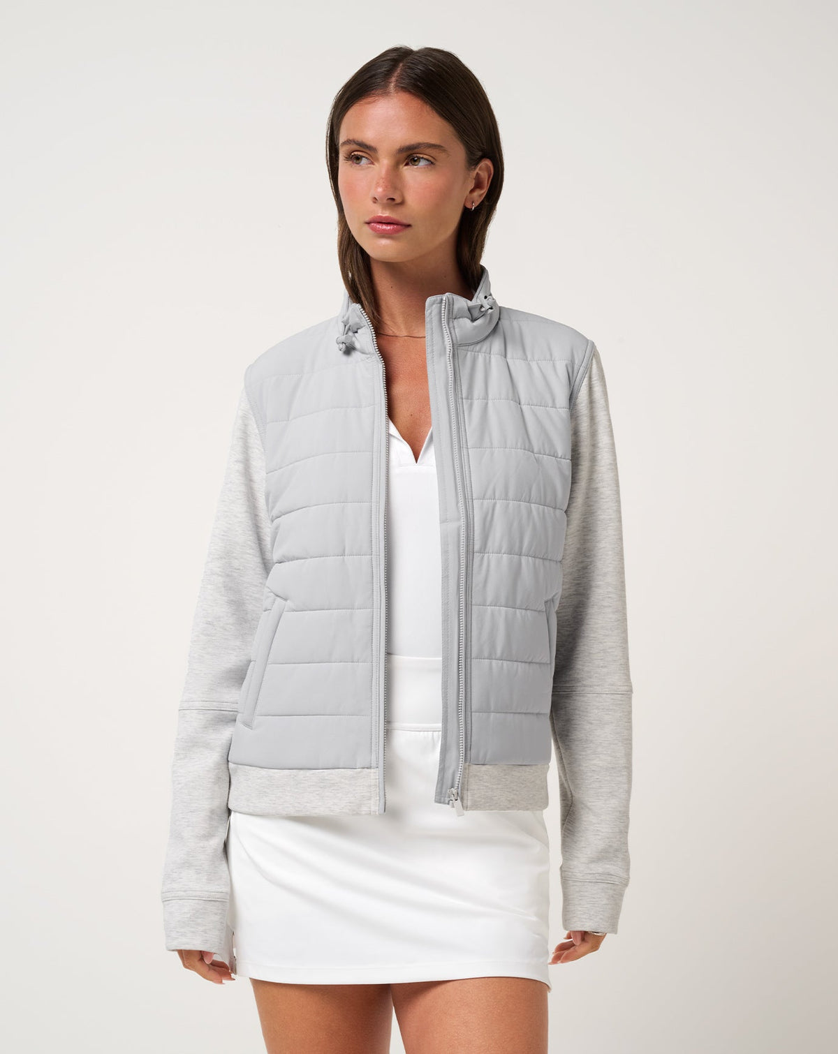 Travis Mathew For Sale Skyloft Soft Espresso Martini Full Zip Women|Golf