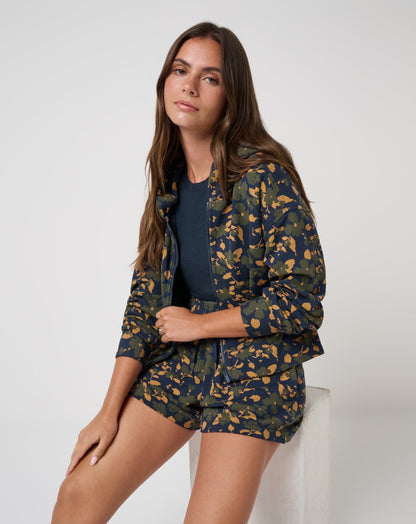 Travis Mathew For Sale Cloud Fleece Printed Hoodie Women