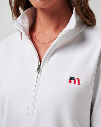 Travis Mathew Sale Tasmin Half Zip Women