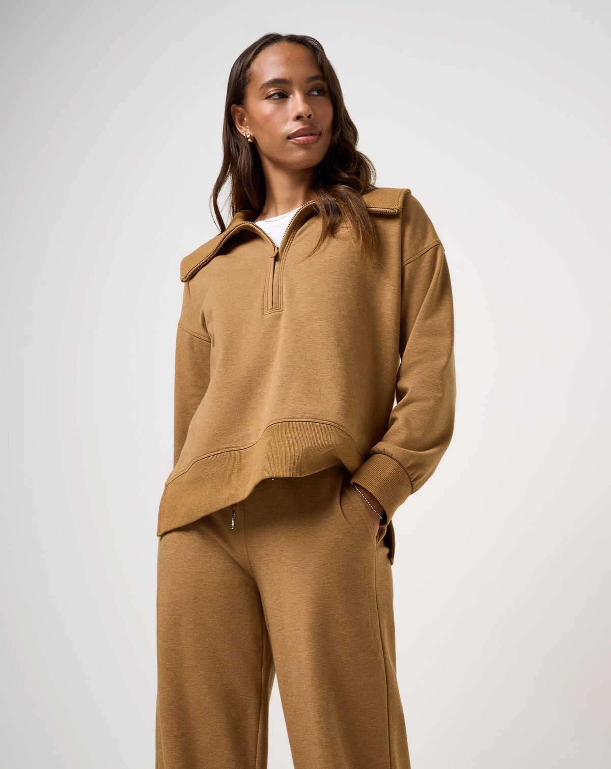 Travis Mathew Discount Save The Day Cloud Half Zip 2.0 Women