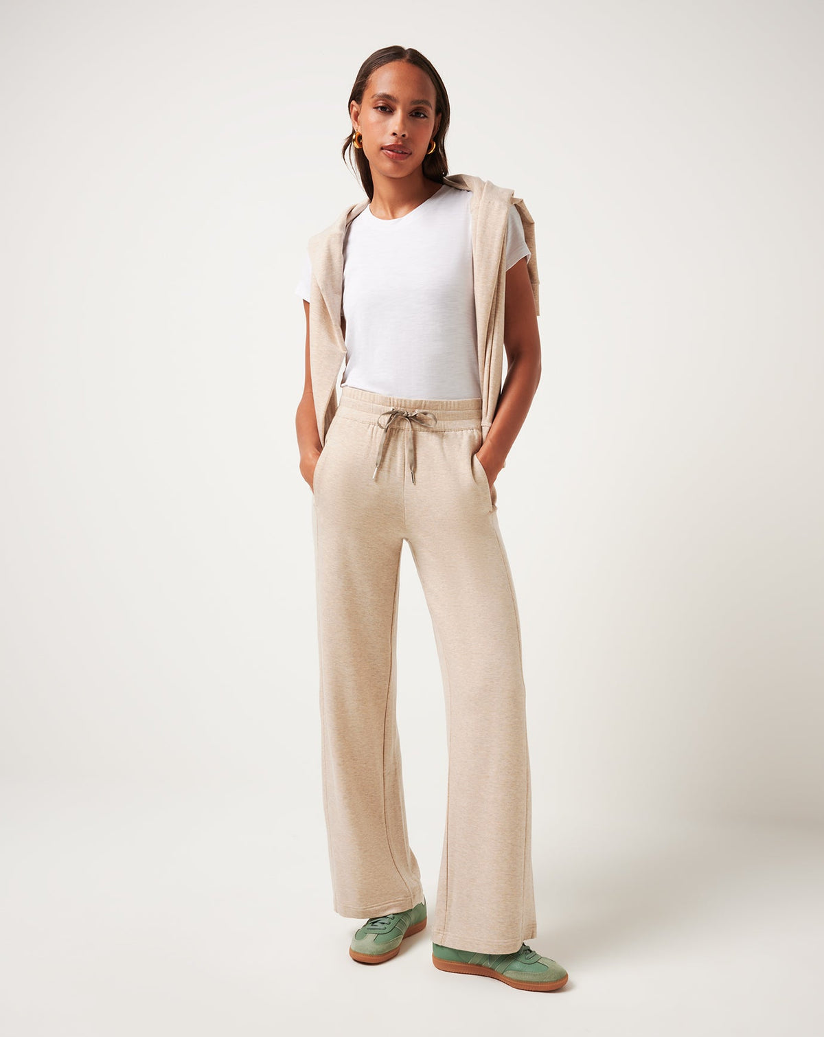 Travis Mathew Sale Cloud Terry Wide Leg Pant Women
