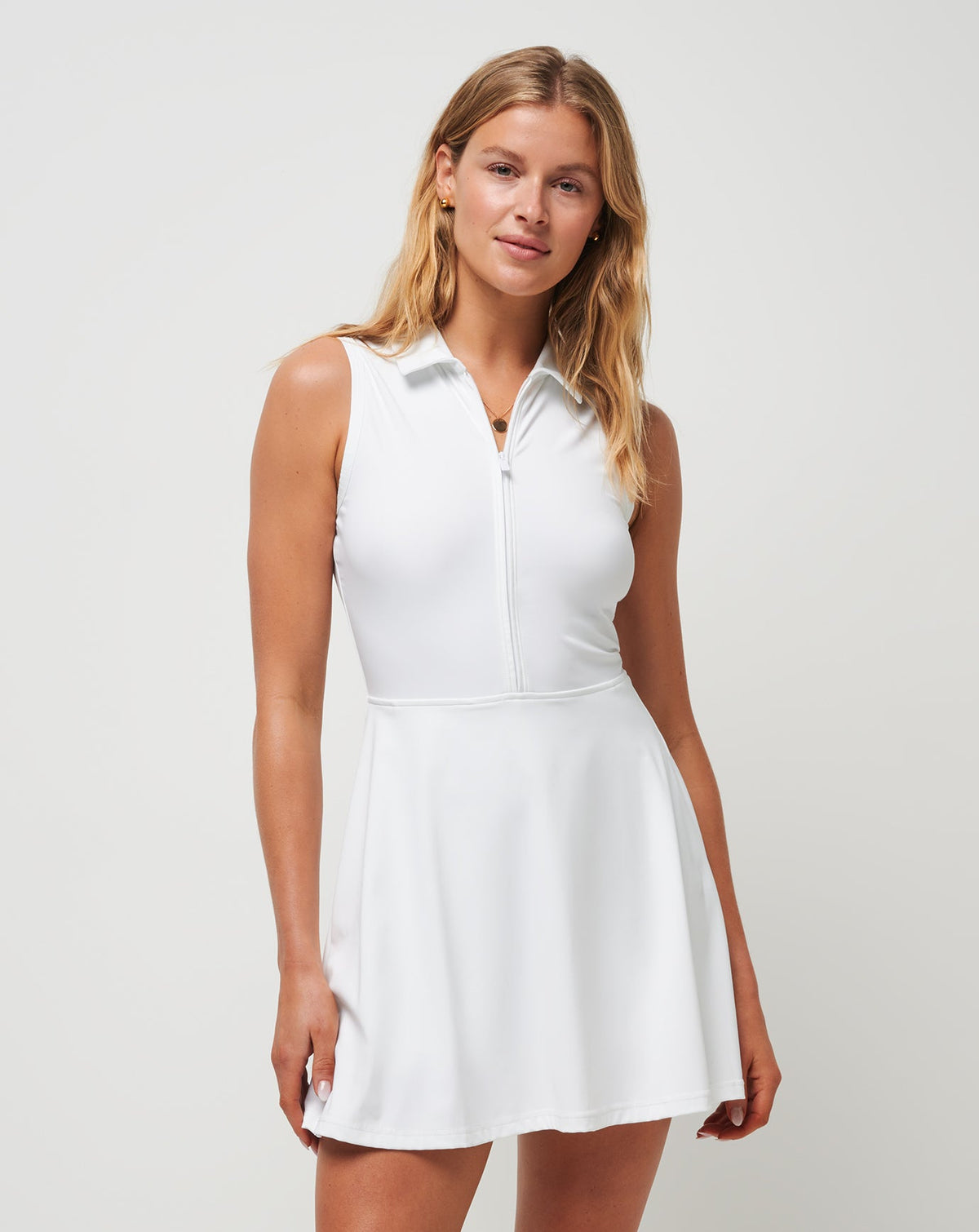 Travis Mathew Outlets Moveknit Sleeveless Polo Dress Golf