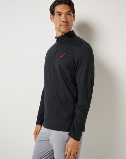 Travis Mathew Outlets Alabama Time To Tailgate Quarter Zip Game Day|New
