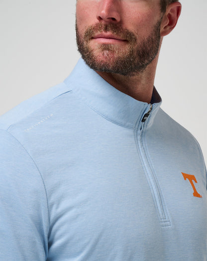 Travis Mathew For Sale Tennessee Time To Tailgate Quarter Zip Game Day|New