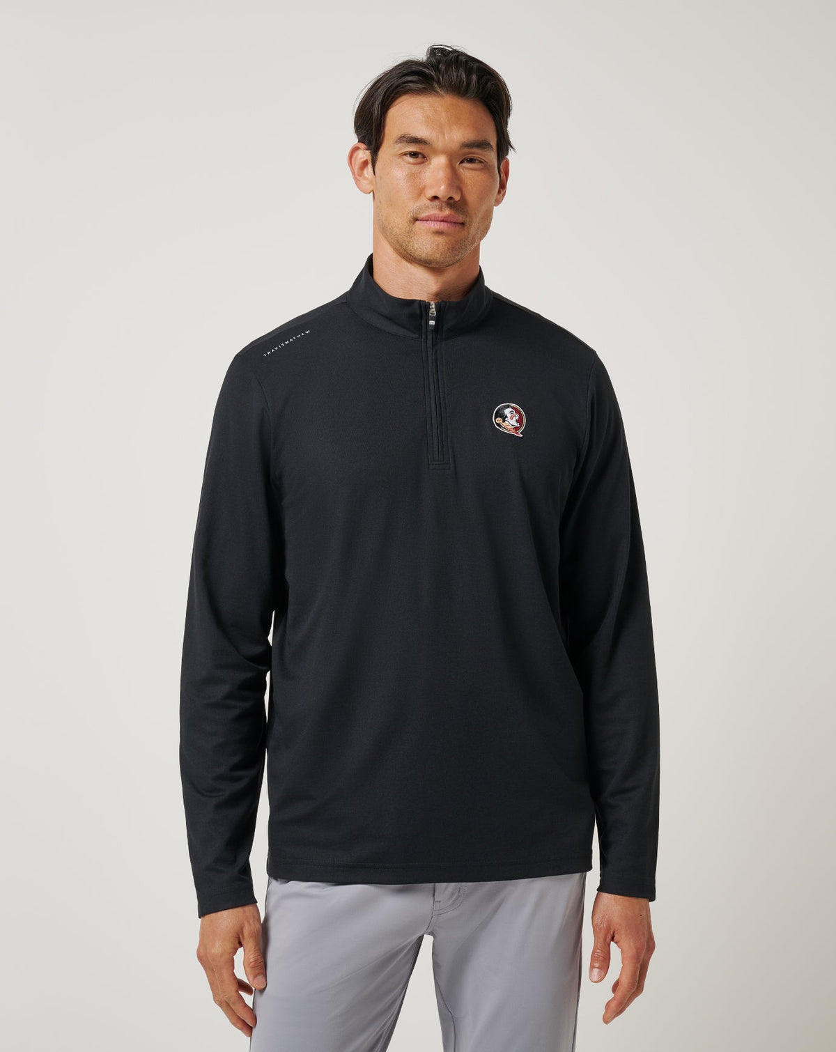 Travis Mathew Sale FSU Time To Tailgate Quarter Zip Game Day|New