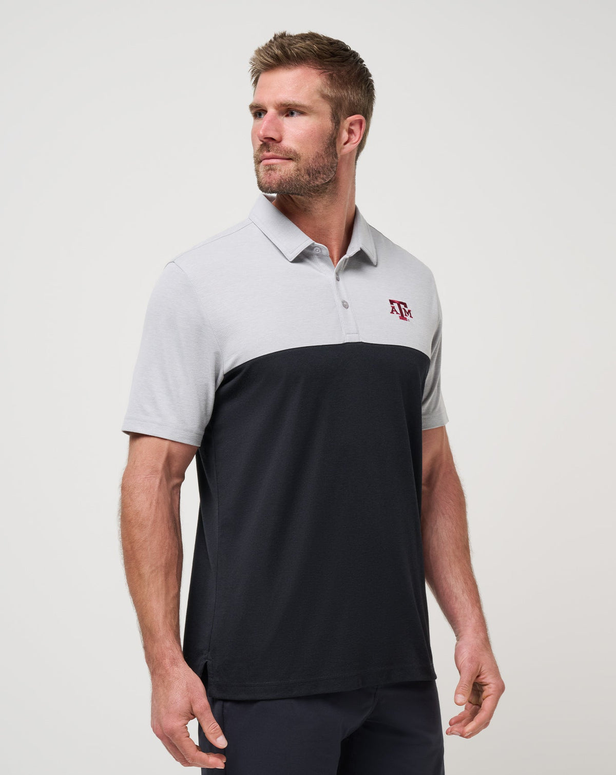 Travis Mathew Online Texas A&M Drop Back Polo Game Day|New