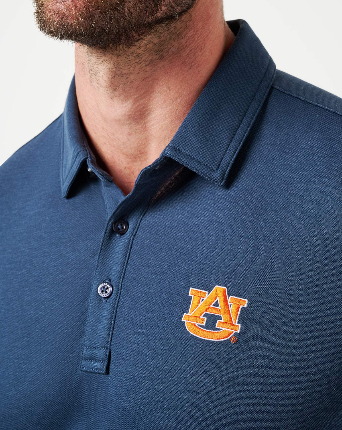 Travis Mathew US Auburn School Pride Polo Game Day|New