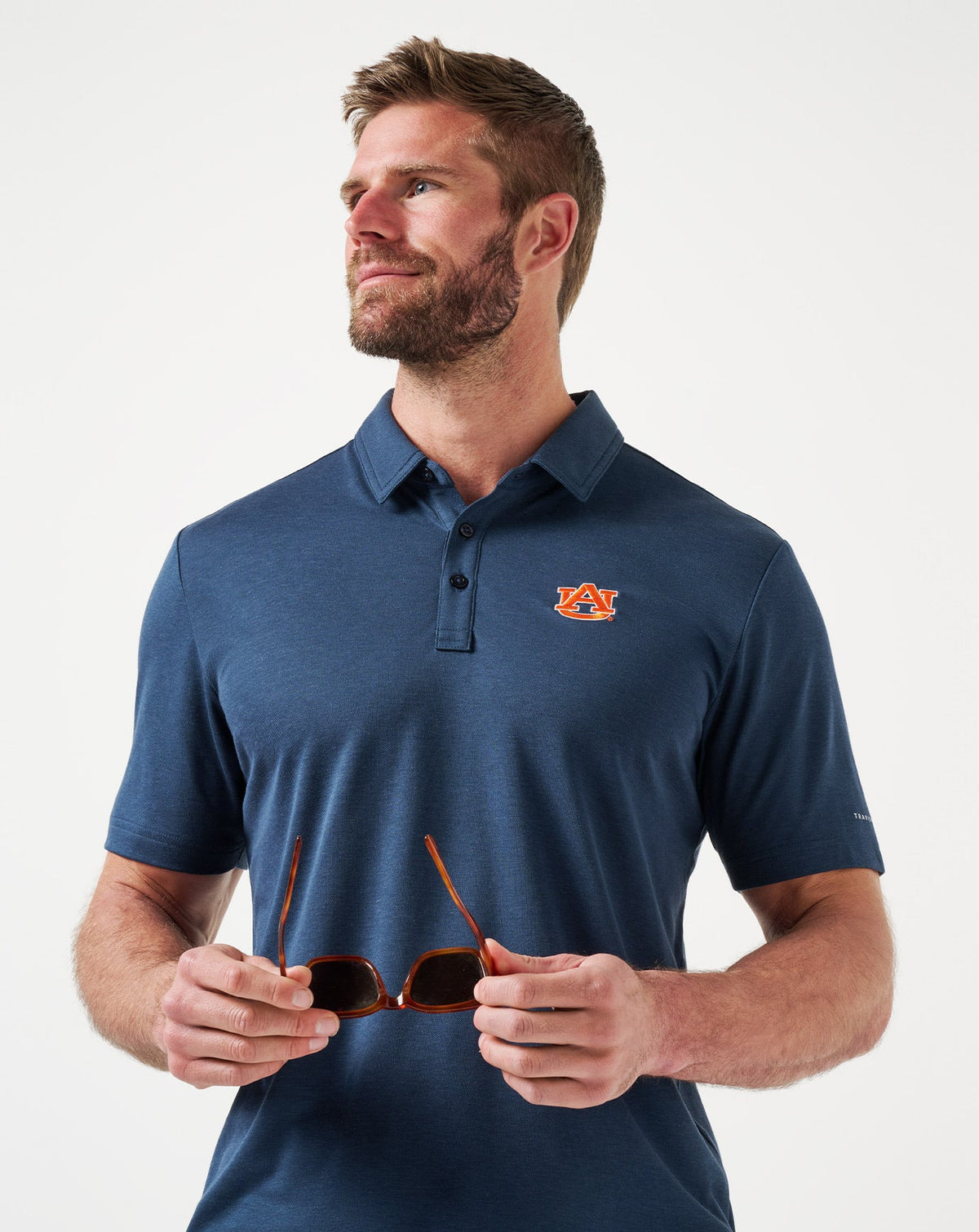 Travis Mathew US Auburn School Pride Polo Game Day|New