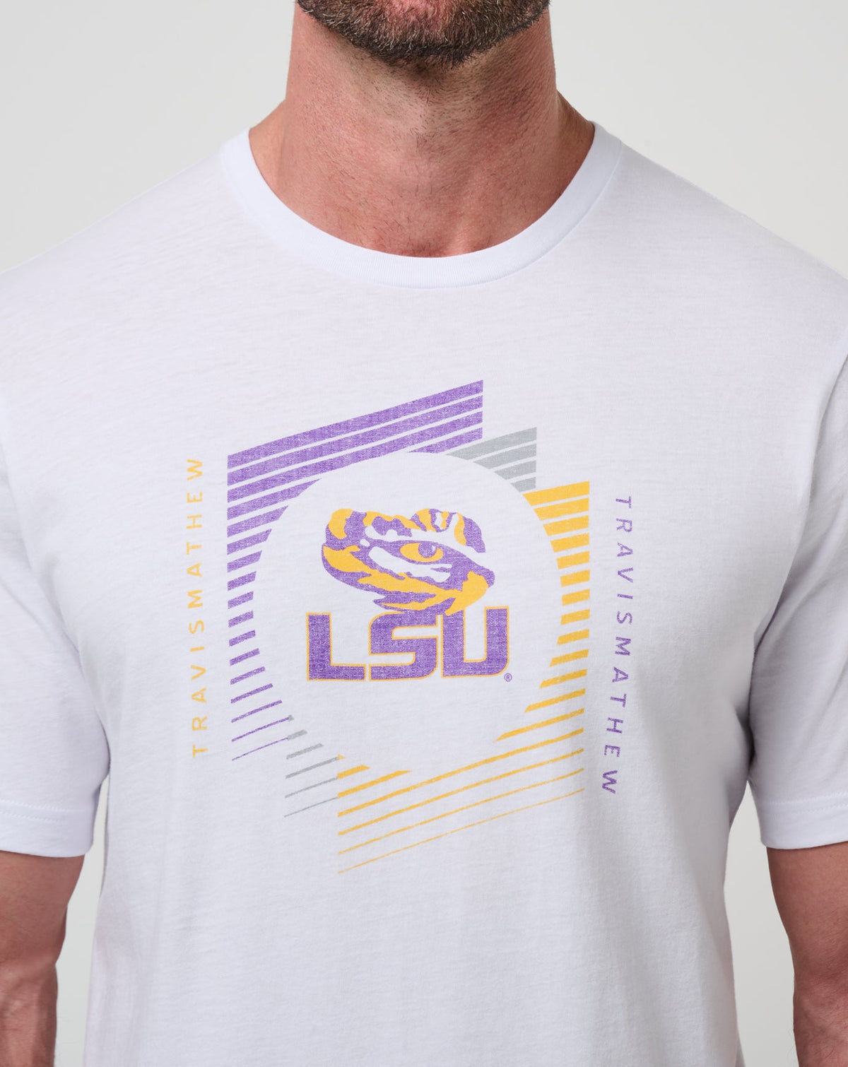 Travis Mathew Online LSU Underdogs Tee Game Day|New