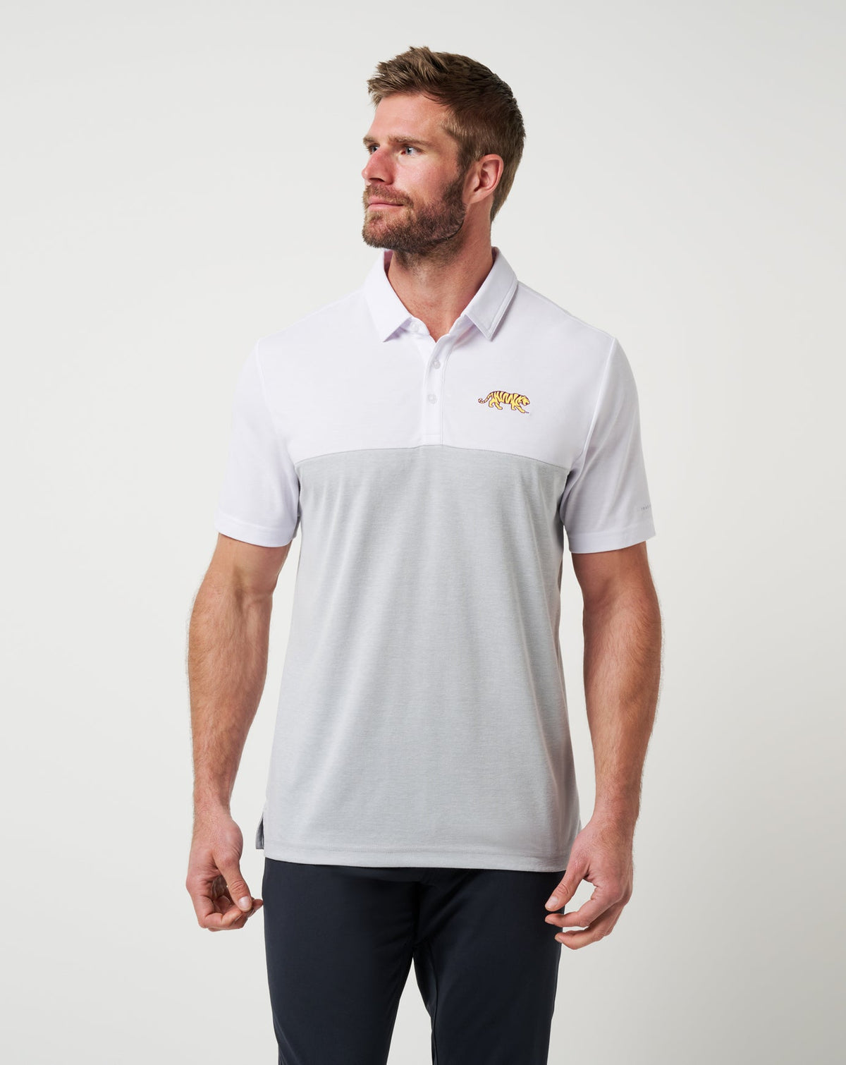 Travis Mathew Sale LSU Drop Back Polo Game Day|New