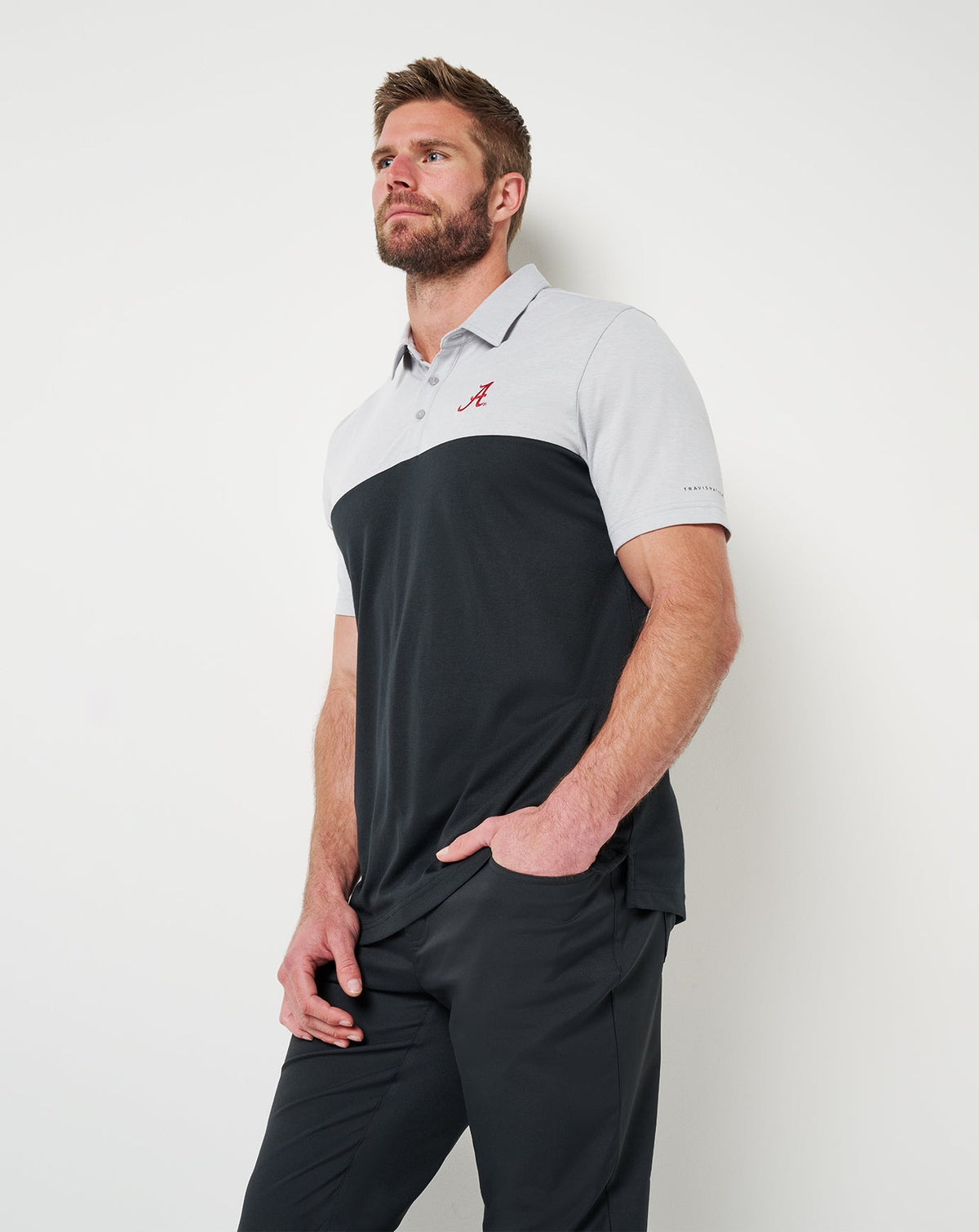 Travis Mathew For Sale Alabama Drop Back Polo Game Day|New