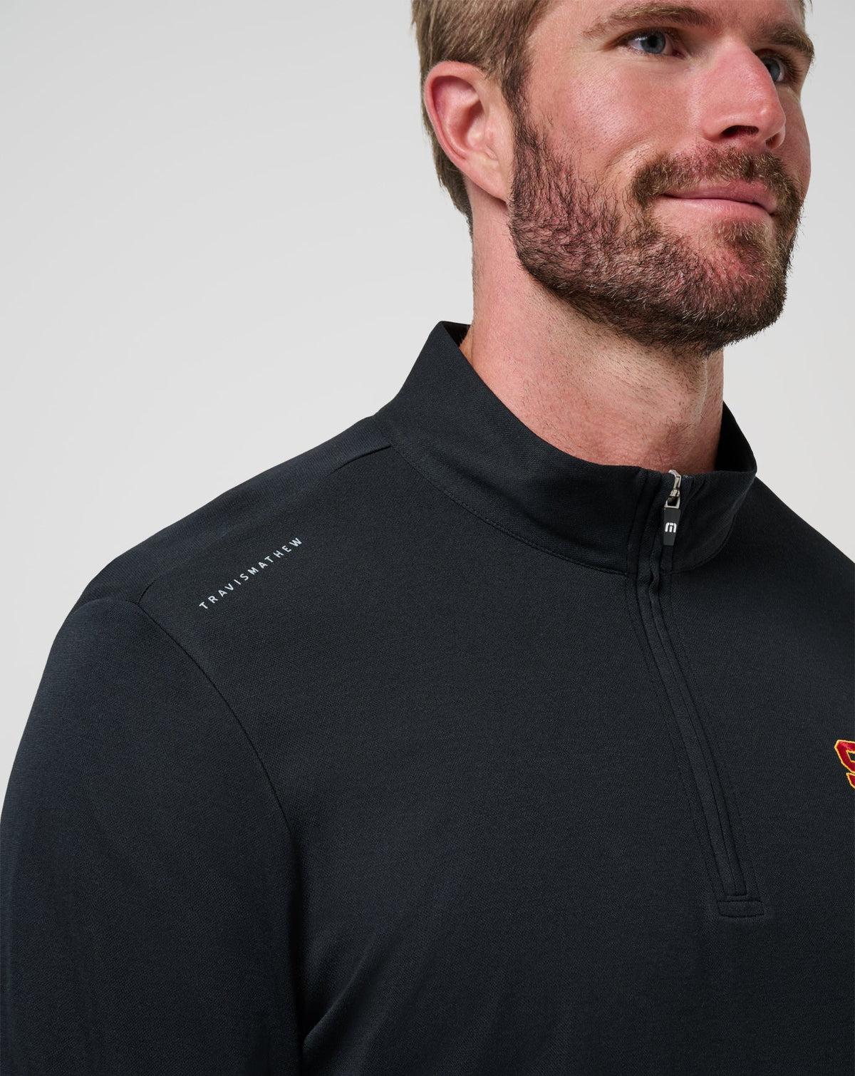 Travis Mathew Discount USC Time To Tailgate Quarter Zip Game Day|New
