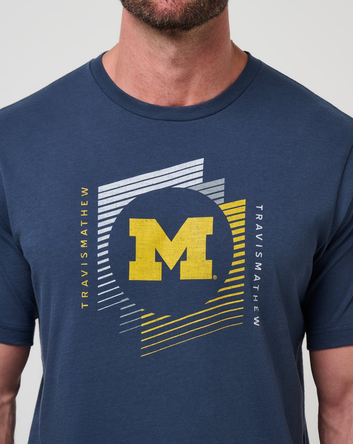 Travis Mathew Discount Michigan Underdogs Tee Game Day|New
