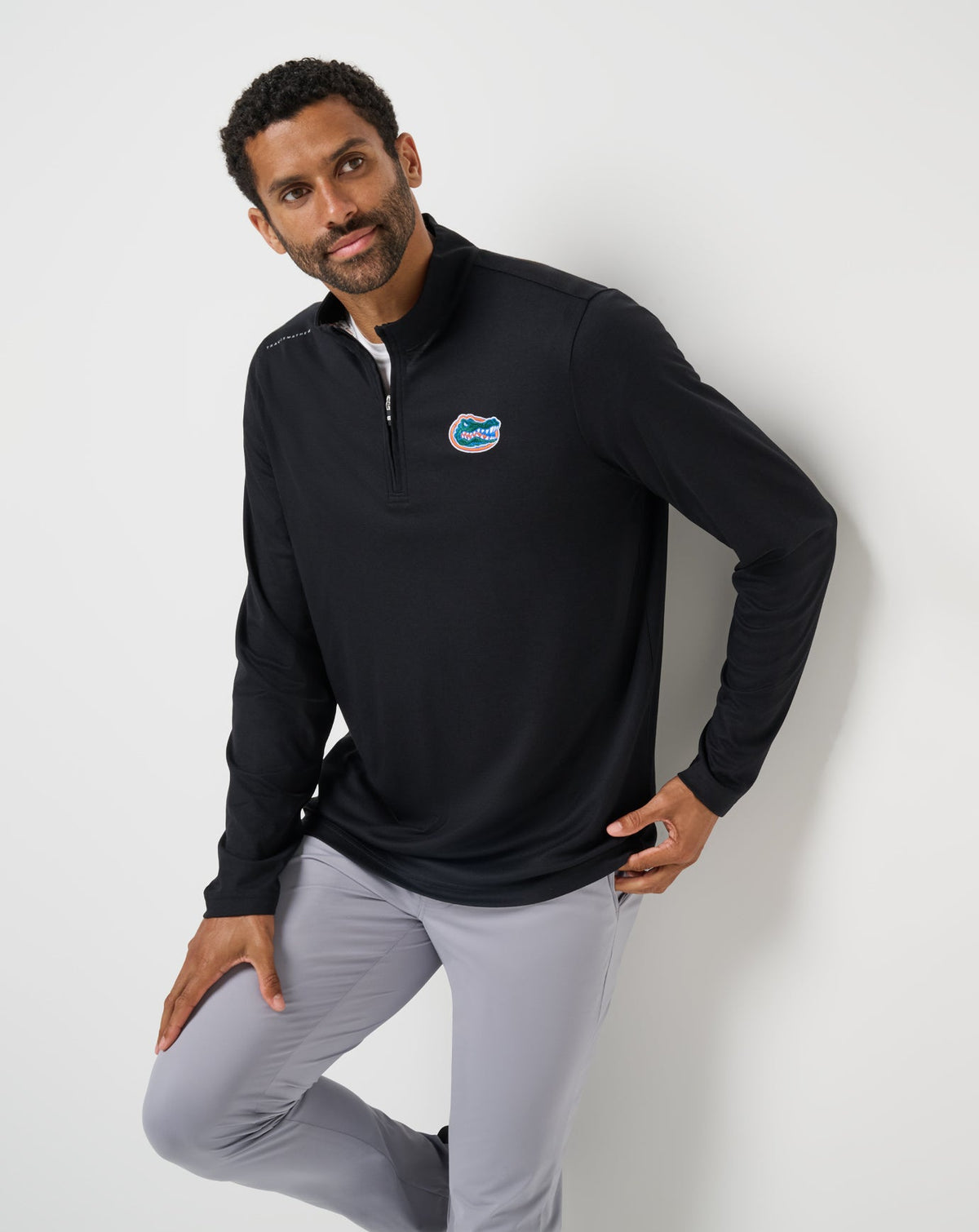 Travis Mathew Outlets Florida Time To Tailgate Quarter Zip New